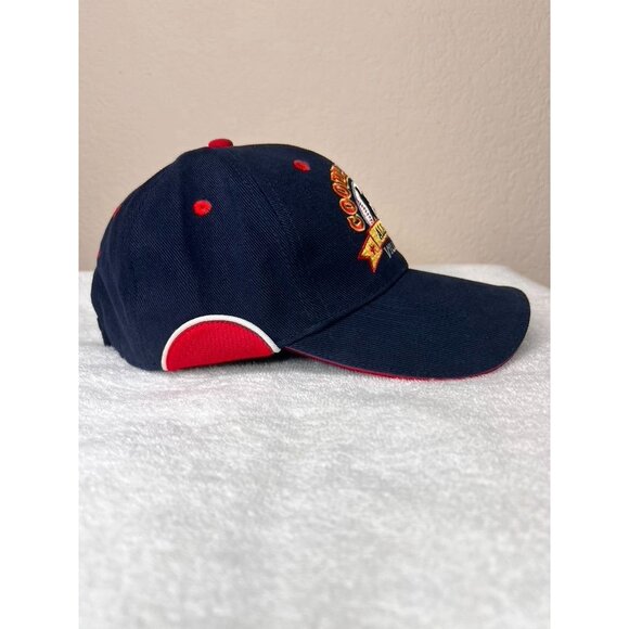 Cooperstown All Star Village Baseball Cap Navy/Red Adjusts It's A Baseball Thing - Picture 4 of 8